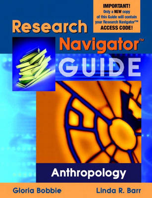 Book cover for Research Navigator Guide for Anthropology (Valuepack item only)