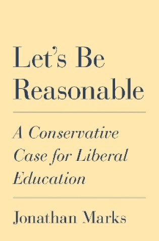Cover of Let's Be Reasonable