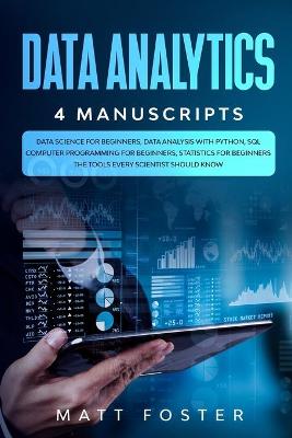 Book cover for Data Science for Beginners, Data Analysis with Python, SQL Computer Programming for Beginners, Statistics for Beginners