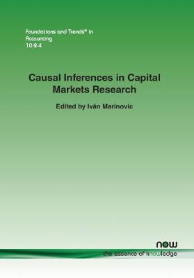 Cover of Causal Inferences in Capital Markets Research