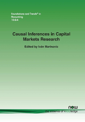 Cover of Causal Inferences in Capital Markets Research