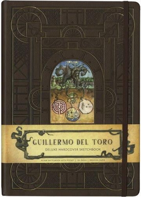 Book cover for Guillermo Del Toro Deluxe Hardcover Sketchbook