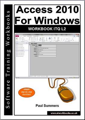 Book cover for Access 2010 for Windows Workbook Itq L2