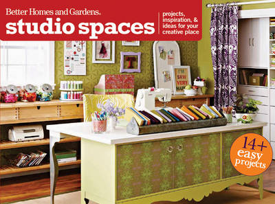 Book cover for Studio Spaces: Better Homes and Garden