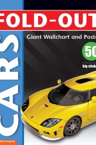 Cover of Fold-Out Poster Sticker Book: Cars