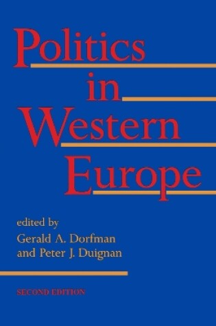 Cover of Politics In Western Europe