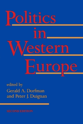 Book cover for Politics In Western Europe