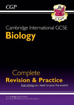 Book cover for Cambridge International GCSE Biology Complete Revision & Practice