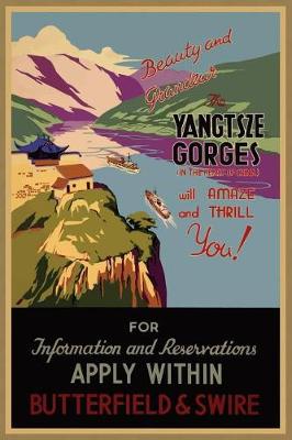 Book cover for Yangtze, China Notebook