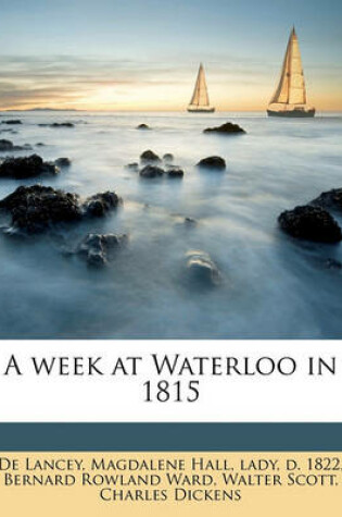 Cover of A Week at Waterloo in 1815