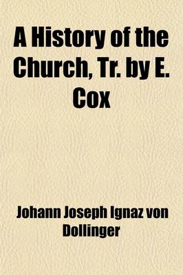 Book cover for A History of the Church, Tr. by E. Cox