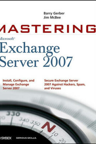 Cover of Mastering Microsoft Exchange Server 2007