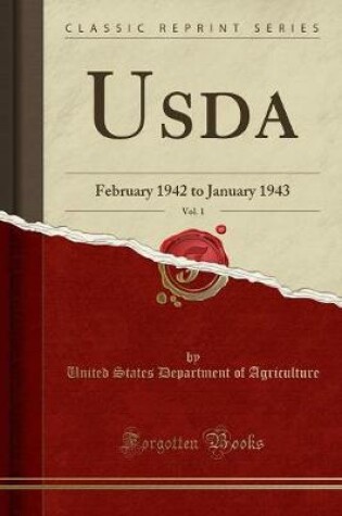 Cover of Usda, Vol. 1