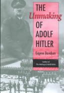 Book cover for Unmaking of Adolf Hitler