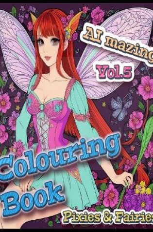 Cover of AI Mazing Volume 5 Colouring Book