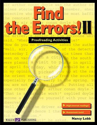 Book cover for Find the Errors! II