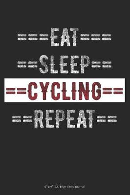 Book cover for Eat Sleep Cycling Repeat