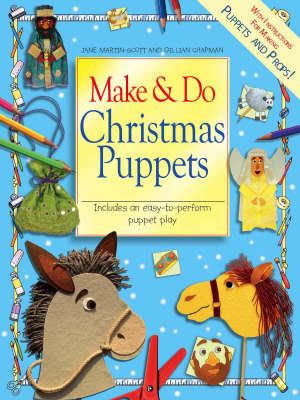 Book cover for Make and Do Christmas Puppets