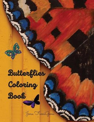 Book cover for Butterflies Coloring Book