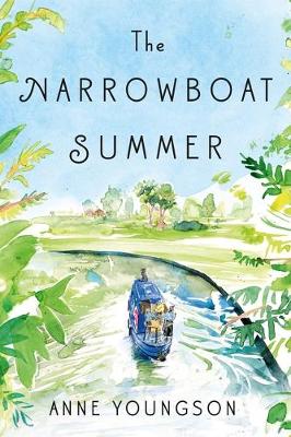 Book cover for The Narrowboat Summer
