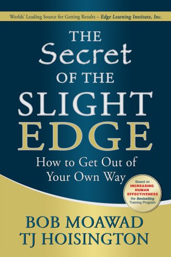 Book cover for The Secret of the Slight Edge