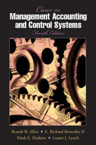 Cover of Cases in Management Accounting and Control Systems