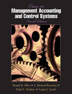 Book cover for Cases in Management Accounting and Control Systems