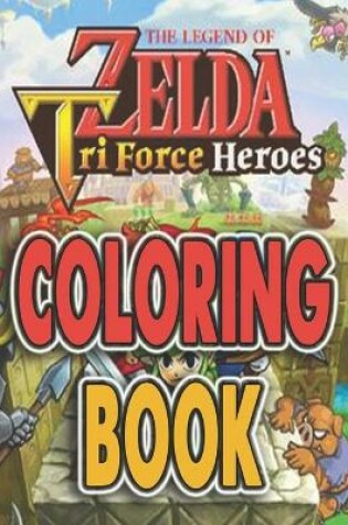 Cover of The Legend of Zelda Coloring Book