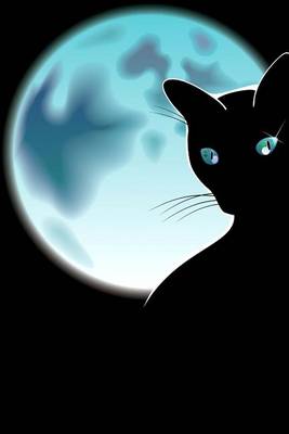 Book cover for Black Cat on a Blue Moon Journal