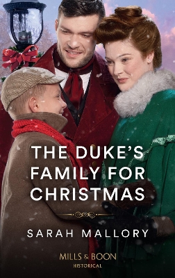 Book cover for The Duke's Family For Christmas