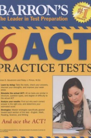 Cover of Barron's 6 Act Practice Tests