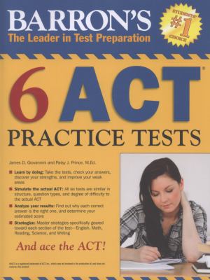 Cover of Barron's 6 Act Practice Tests