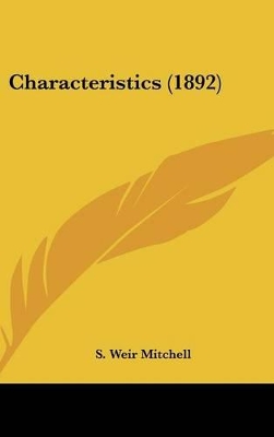 Book cover for Characteristics (1892)