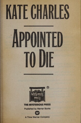 Cover of Appointed to Die