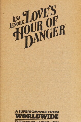 Cover of Love's Hour Of Danger