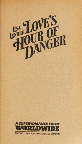 Book cover for Love's Hour Of Danger