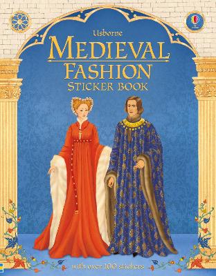 Book cover for Medieval Fashion Sticker Book