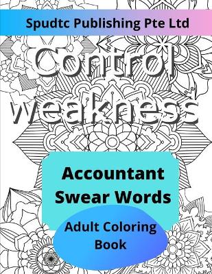 Book cover for Accountant Swear Words Adult Coloring Book