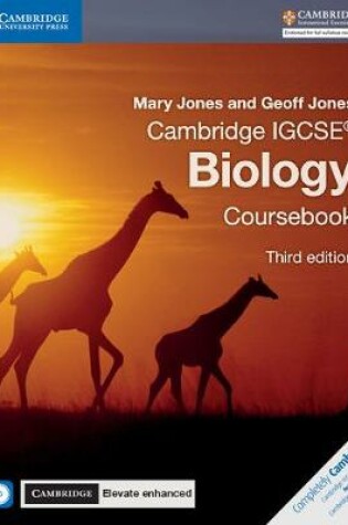 Cover of Cambridge IGCSE (R) Biology Coursebook with CD-ROM and Cambridge Elevate Enhanced Edition (2 Years)