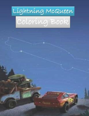 Book cover for Lightning Mcqueen Coloring Book