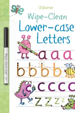 Cover of Wipe-clean Lower-case Letters