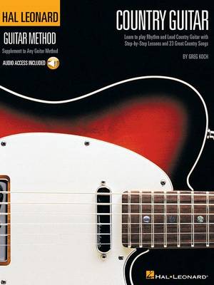 Book cover for Hal Leonard Country Guitar Method