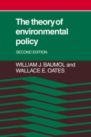 Cover of The Theory of Environmental Policy