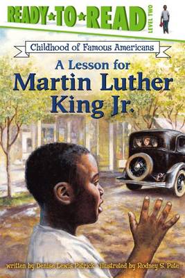 Book cover for A Lesson for Martin Luther King Jr.