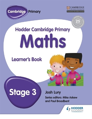 Cover of Hodder Cambridge Primary Maths Learner's Book 3