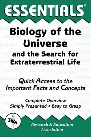 Cover of Essntls:Biology of Universe