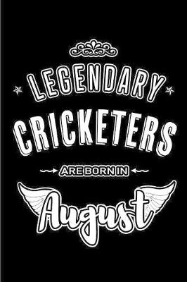 Book cover for Legendary Cricketers are born in August