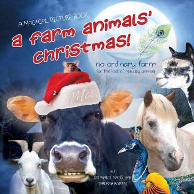 Book cover for A Farm Animals' Christmas!