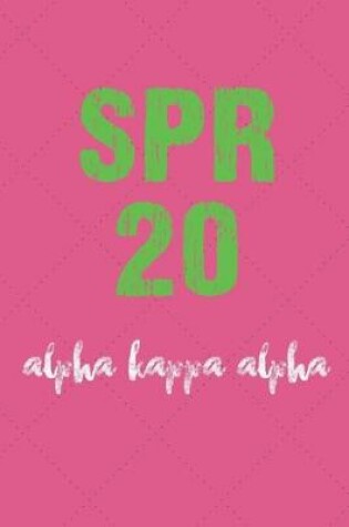 Cover of SPR 20 Alpha Kappa Alpha