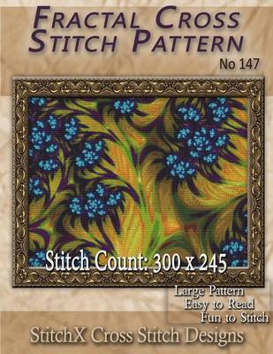 Book cover for Fractal Cross Stitch Pattern No. 147